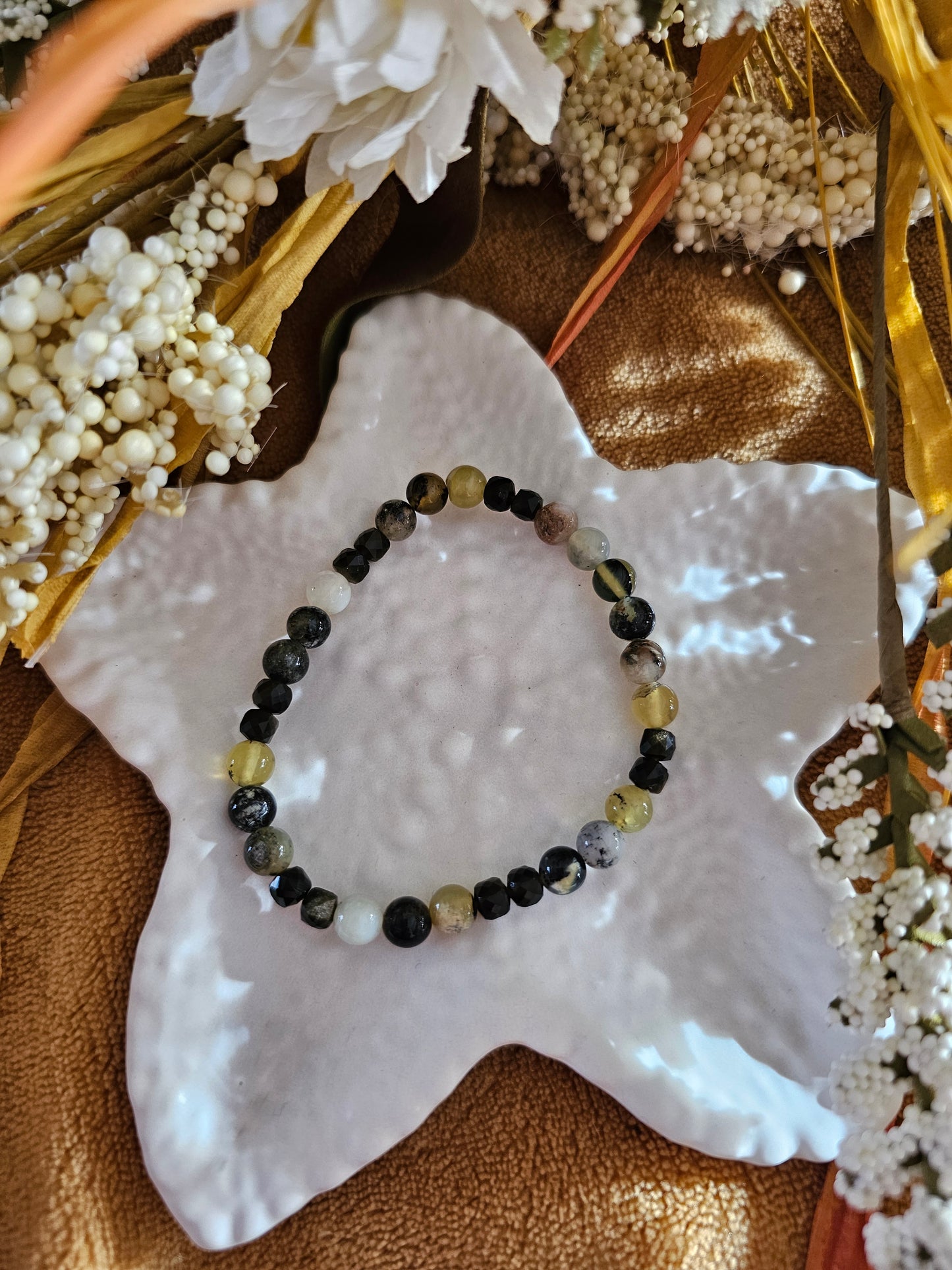 Bracelets en Pierres Naturelles – Opale verte