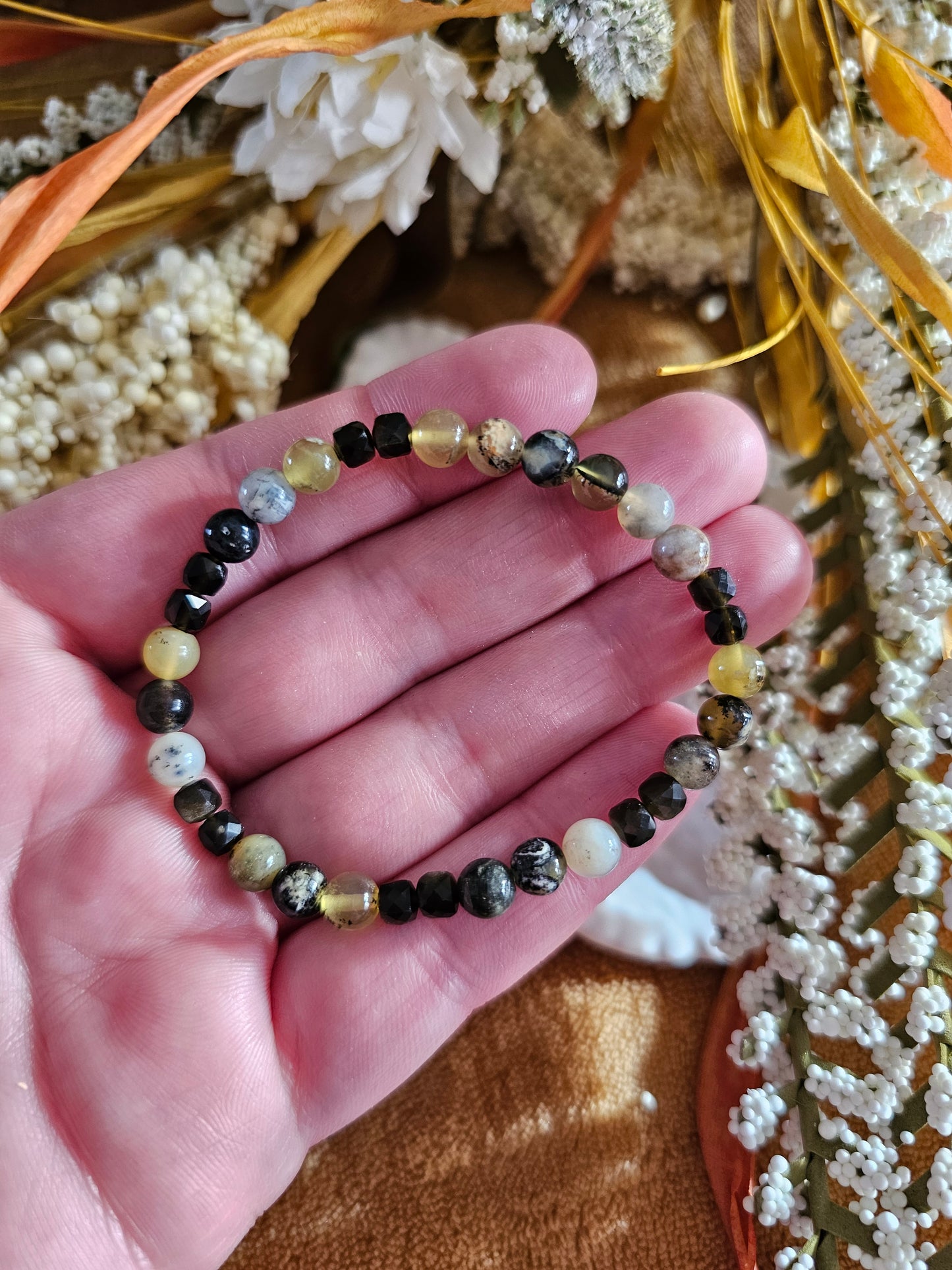 Bracelets en Pierres Naturelles – Opale verte