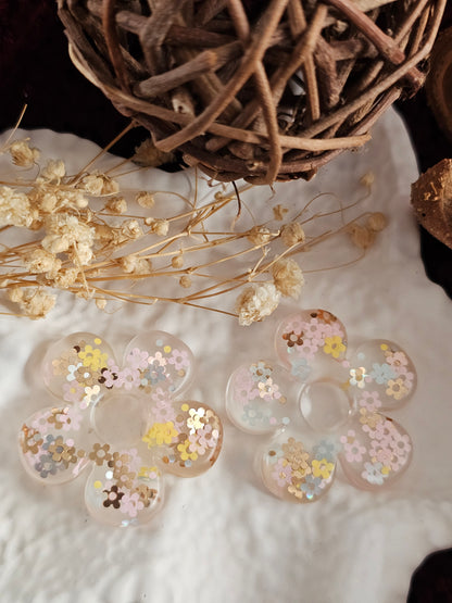 Pampilles interchangeables AZALIA - Fait main