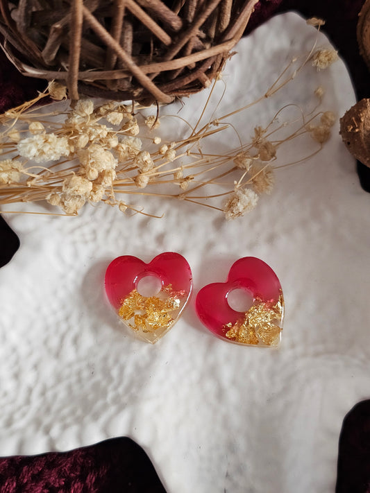 Pampilles interchangeables CORALIA - Fait main