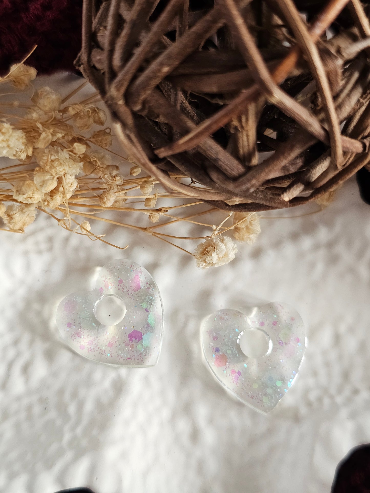 Pampilles interchangeables CORALIA - Fait main