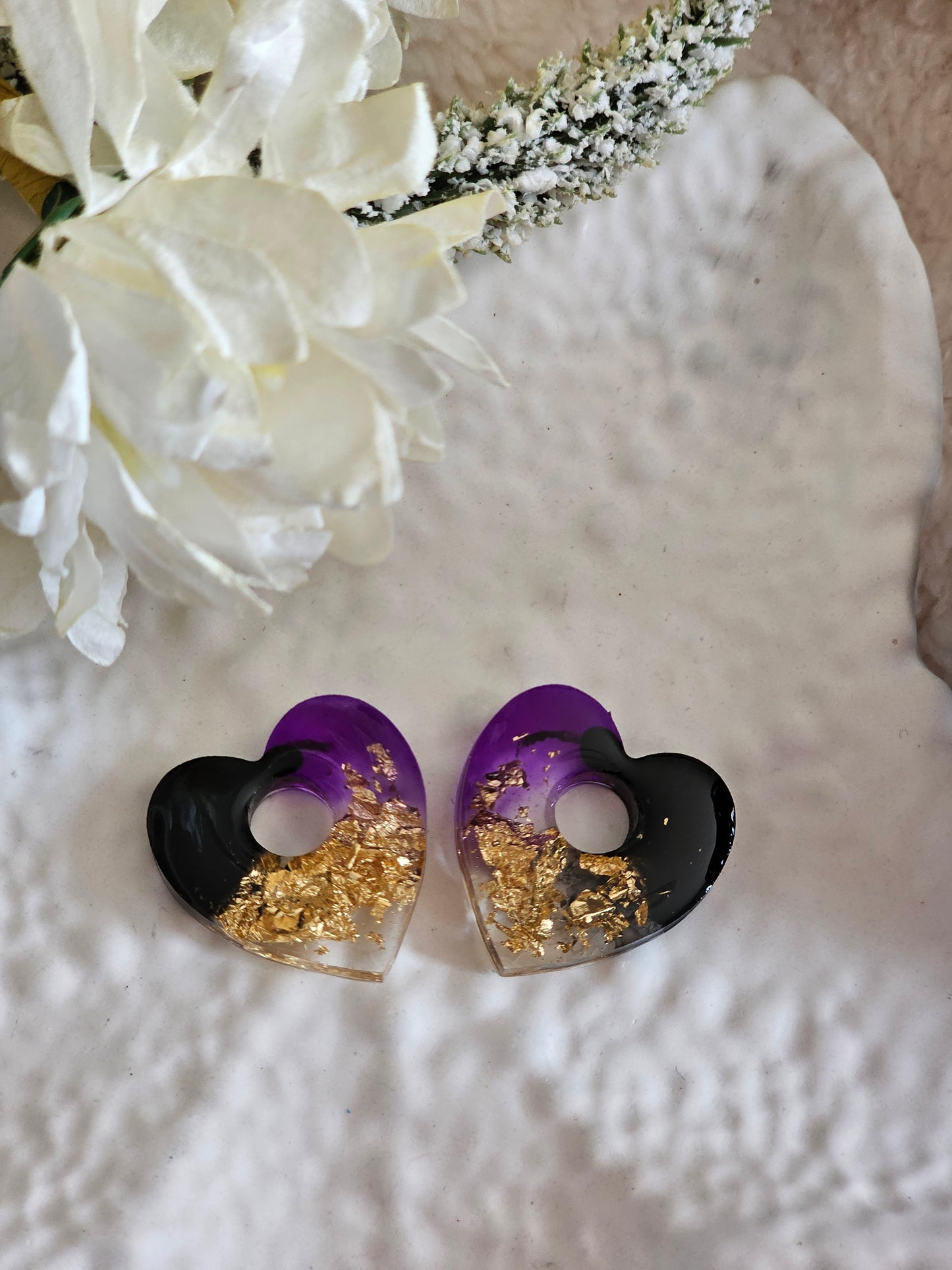 Pampilles interchangeables CORALIA - Fait main