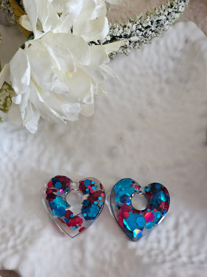 Pampilles interchangeables CORALIA - Fait main