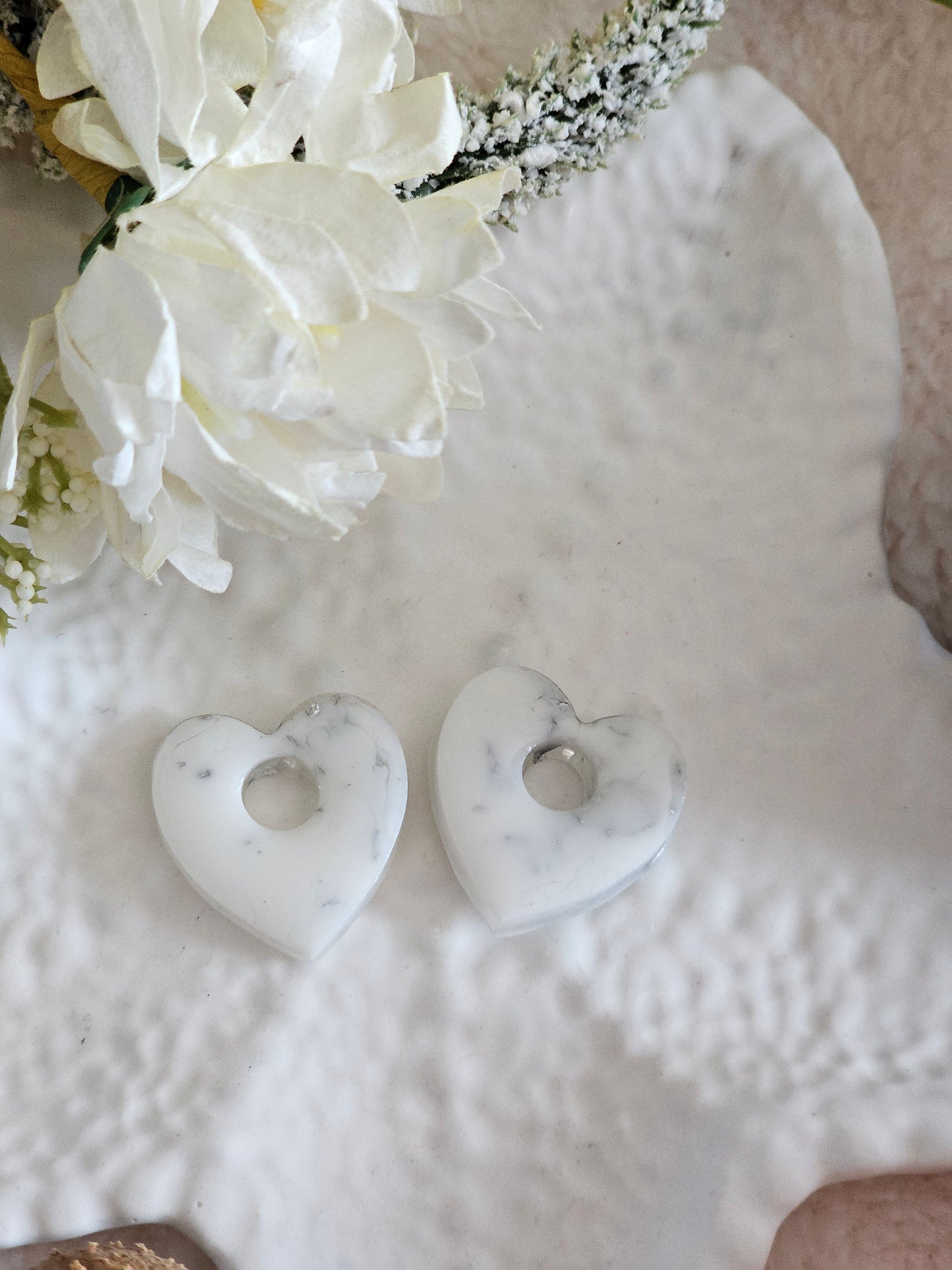 Pampilles interchangeables CORALIA - Fait main