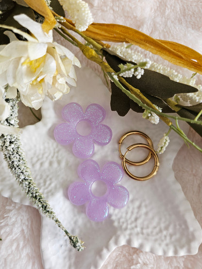 Boucles d'oreilles - Pampilles interchangeables AZALIA - Fait main