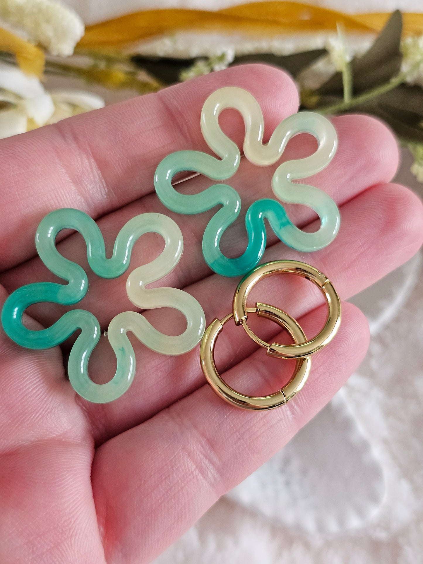 Boucles d’oreilles - Pampilles interchangeables NEOLIA - fait main