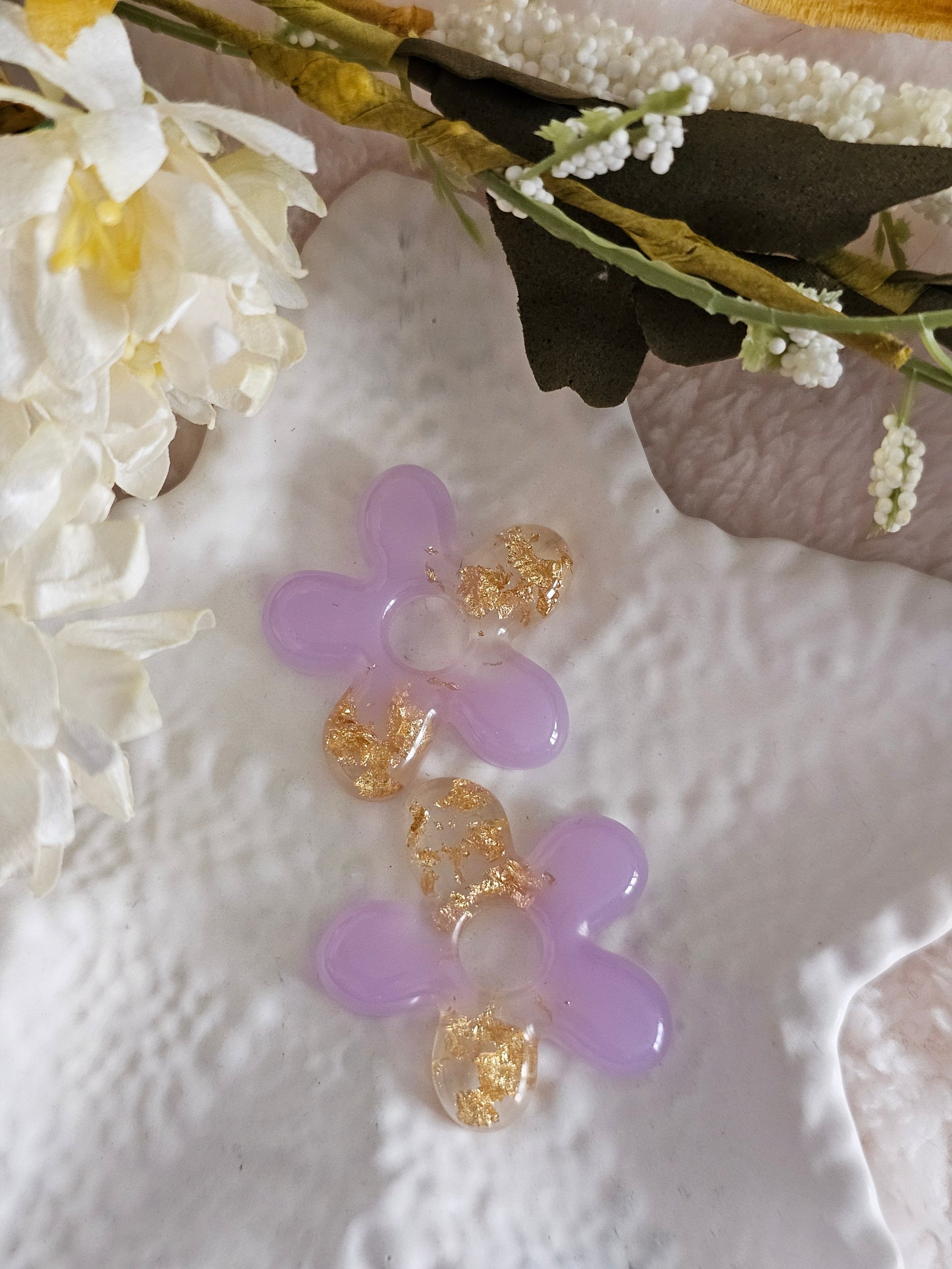 Pampilles interchangeables FLOREA - Fait main