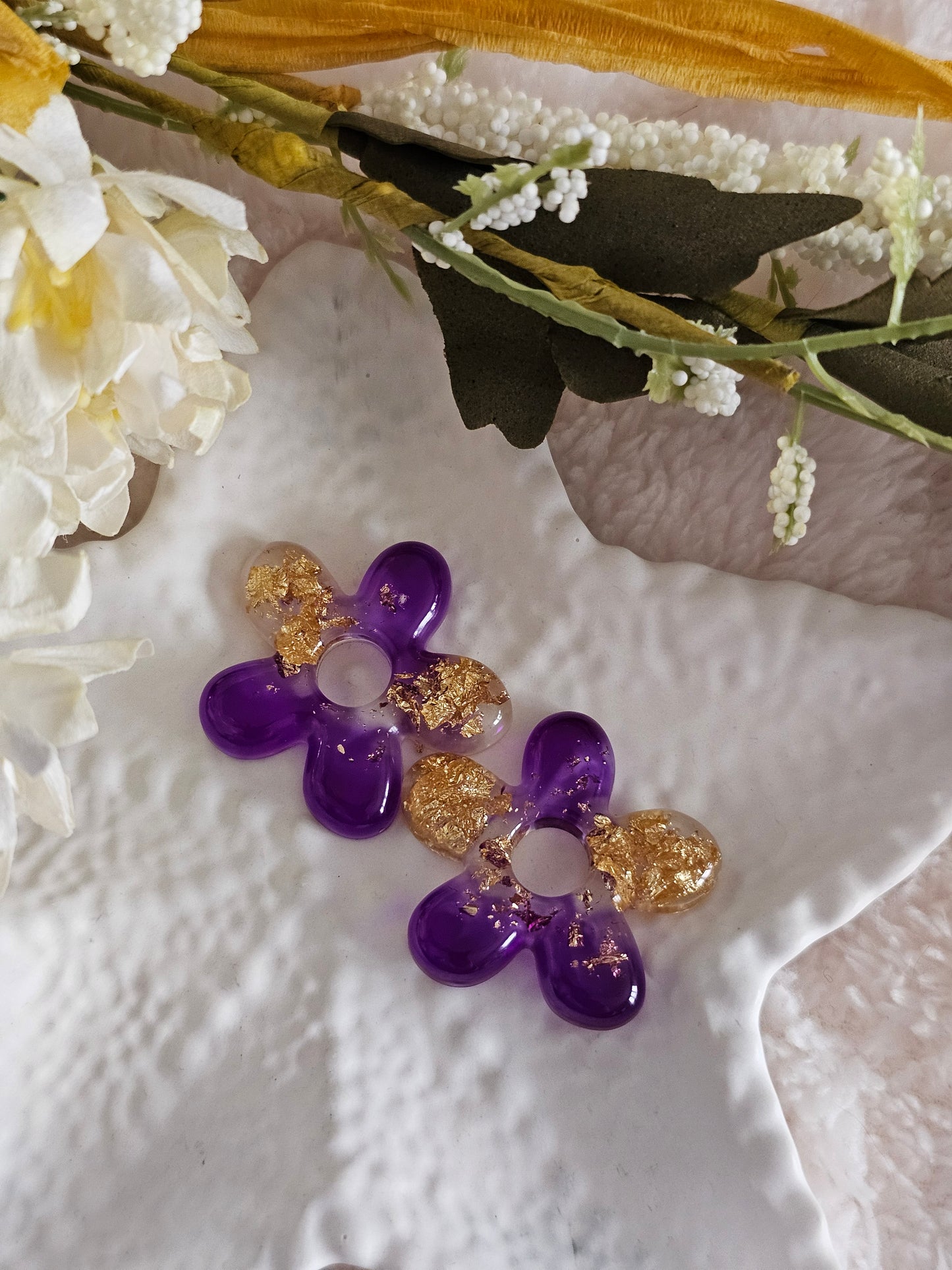 Pampilles interchangeables FLOREA - Fait main