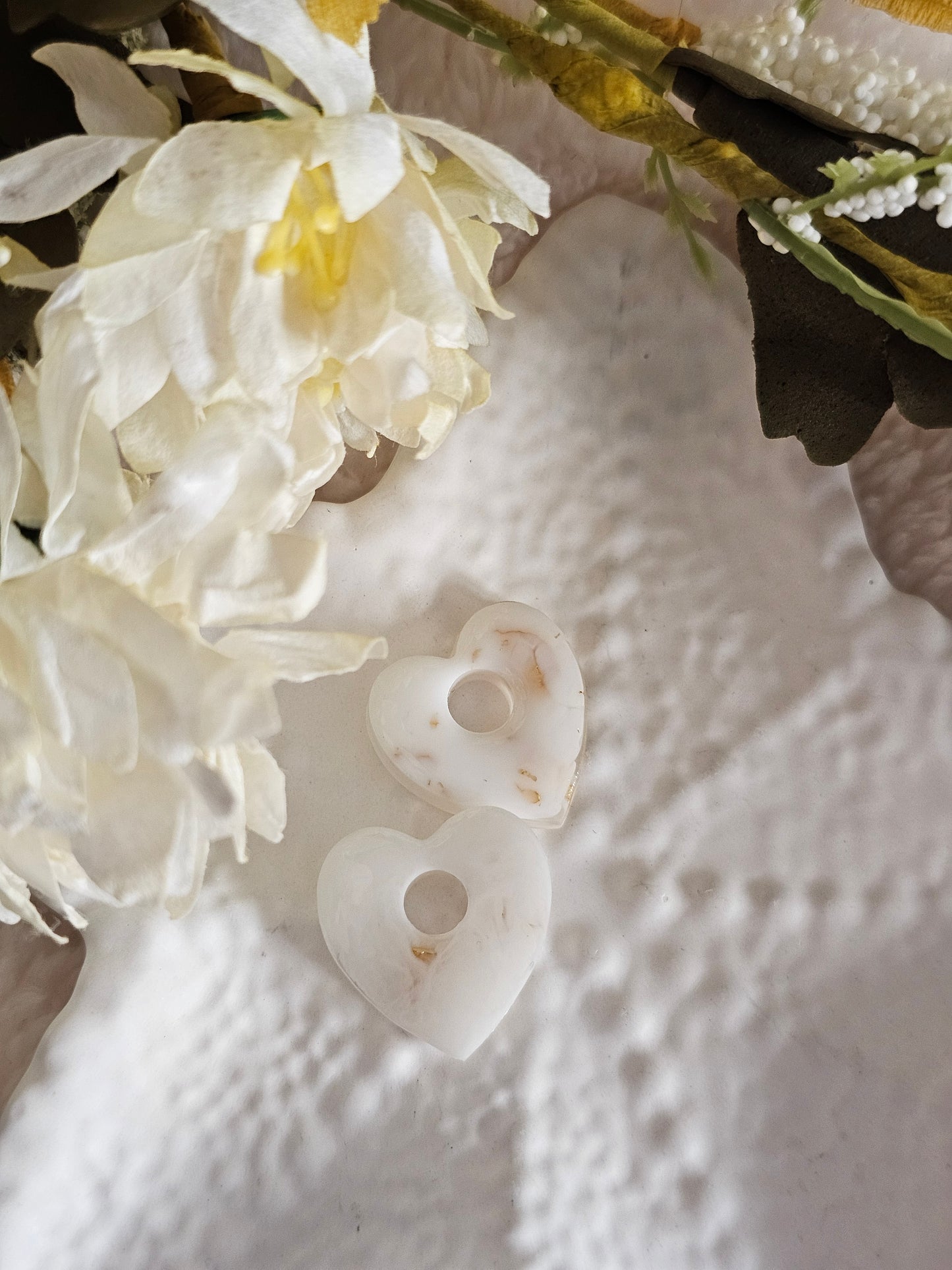 Pampilles interchangeables CORALIA - Fait main