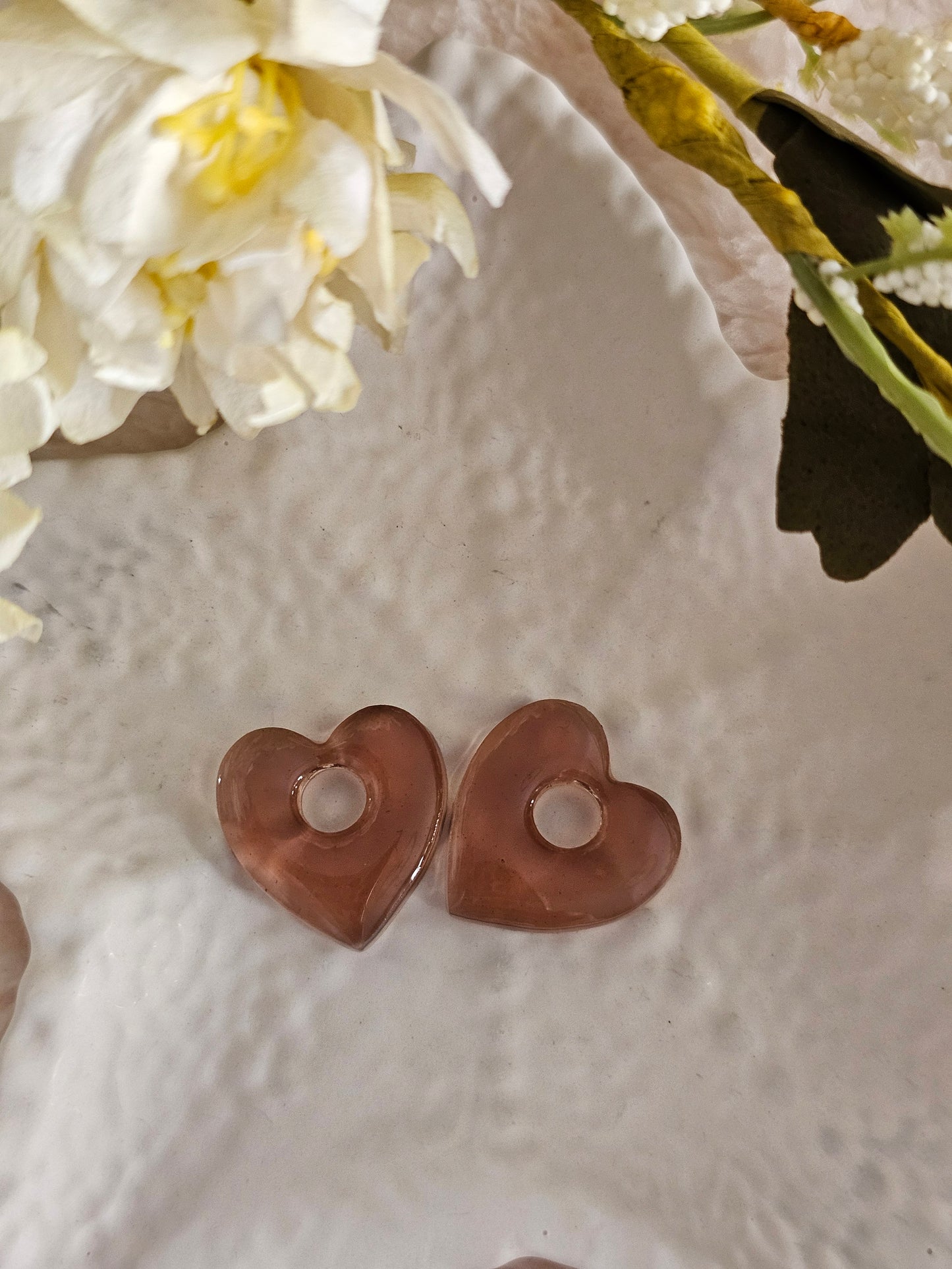 Pampilles interchangeables CORALIA - Fait main