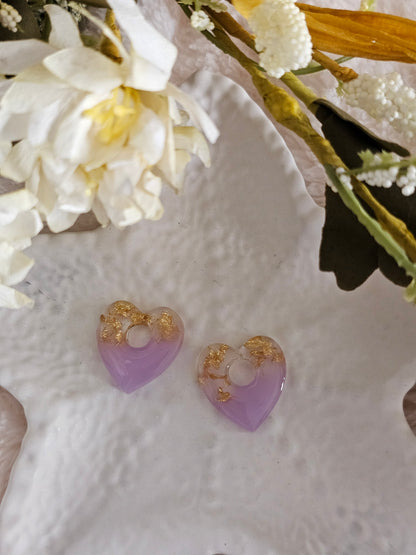 Pampilles interchangeables CORALIA - Fait main