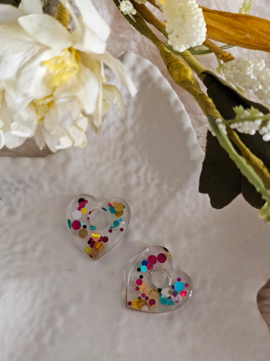 Pampilles interchangeables CORALIA - Fait main