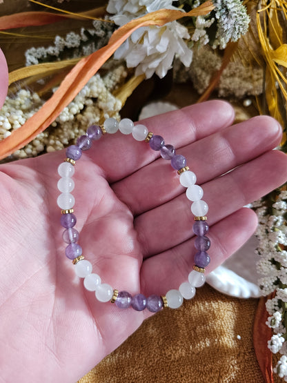 Bracelet améthyste
