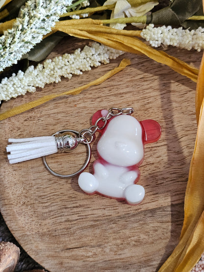 Porte-clé Ours en Résine – Charme et Originalité à Emporter !