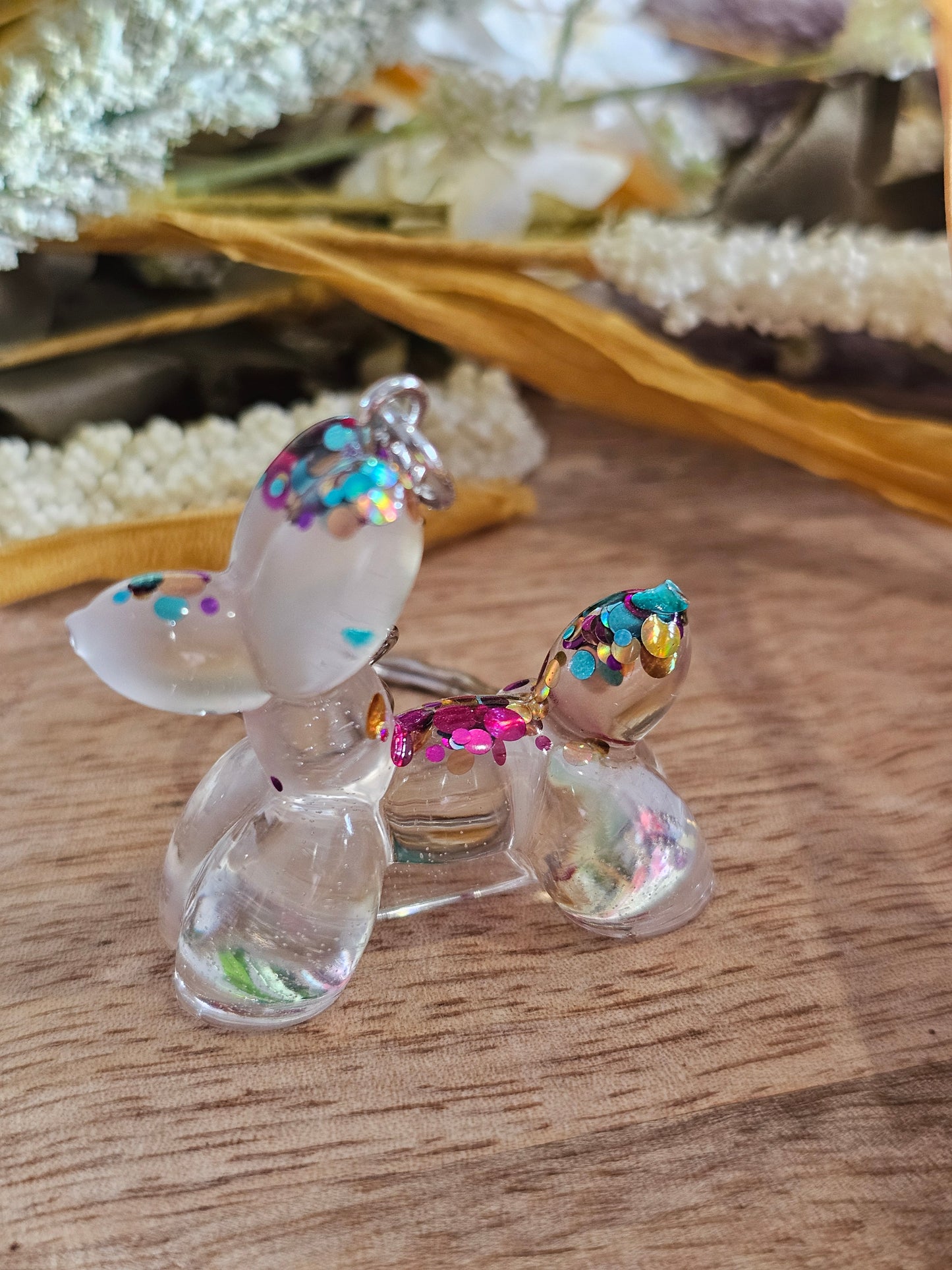 Porte clé - chien ballon