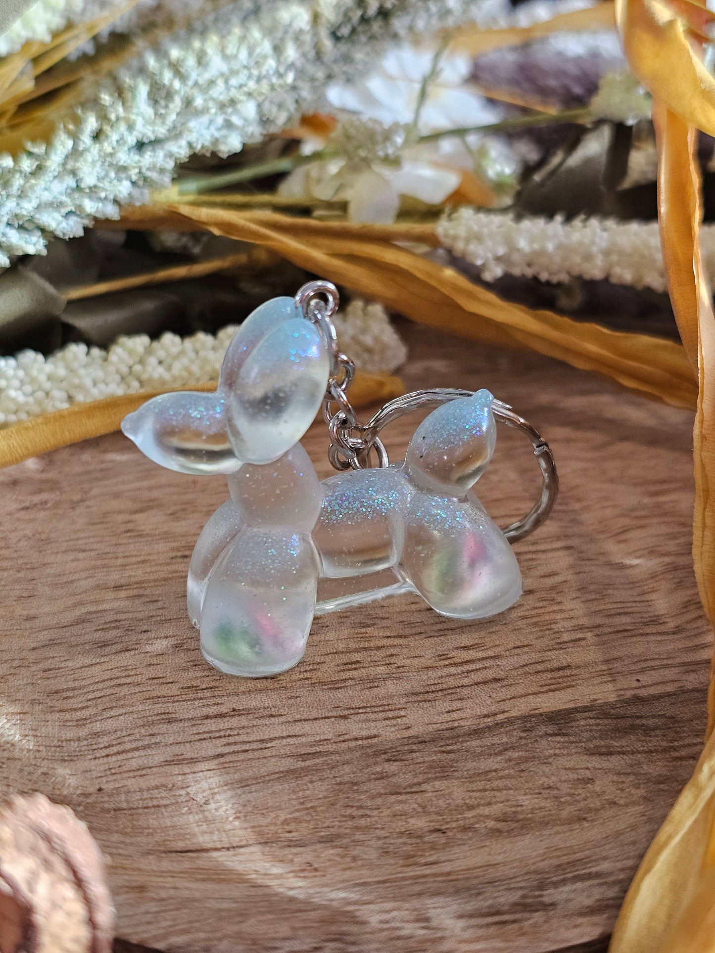 Porte clé - chien ballon