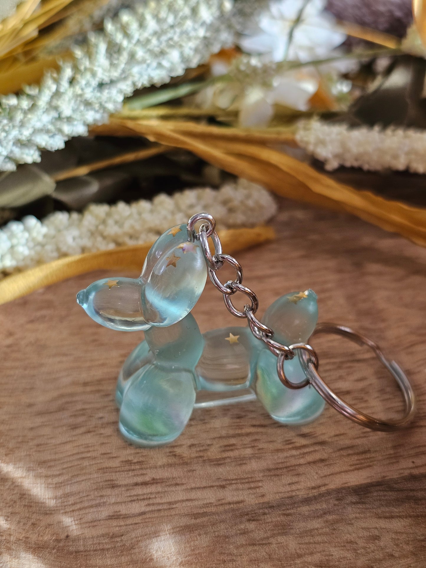 Porte clé - chien ballon