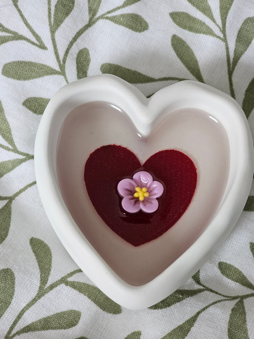 Pots à bijoux cœur originaux ! Vide-poche mignon fait main – Idée cadeau originale
