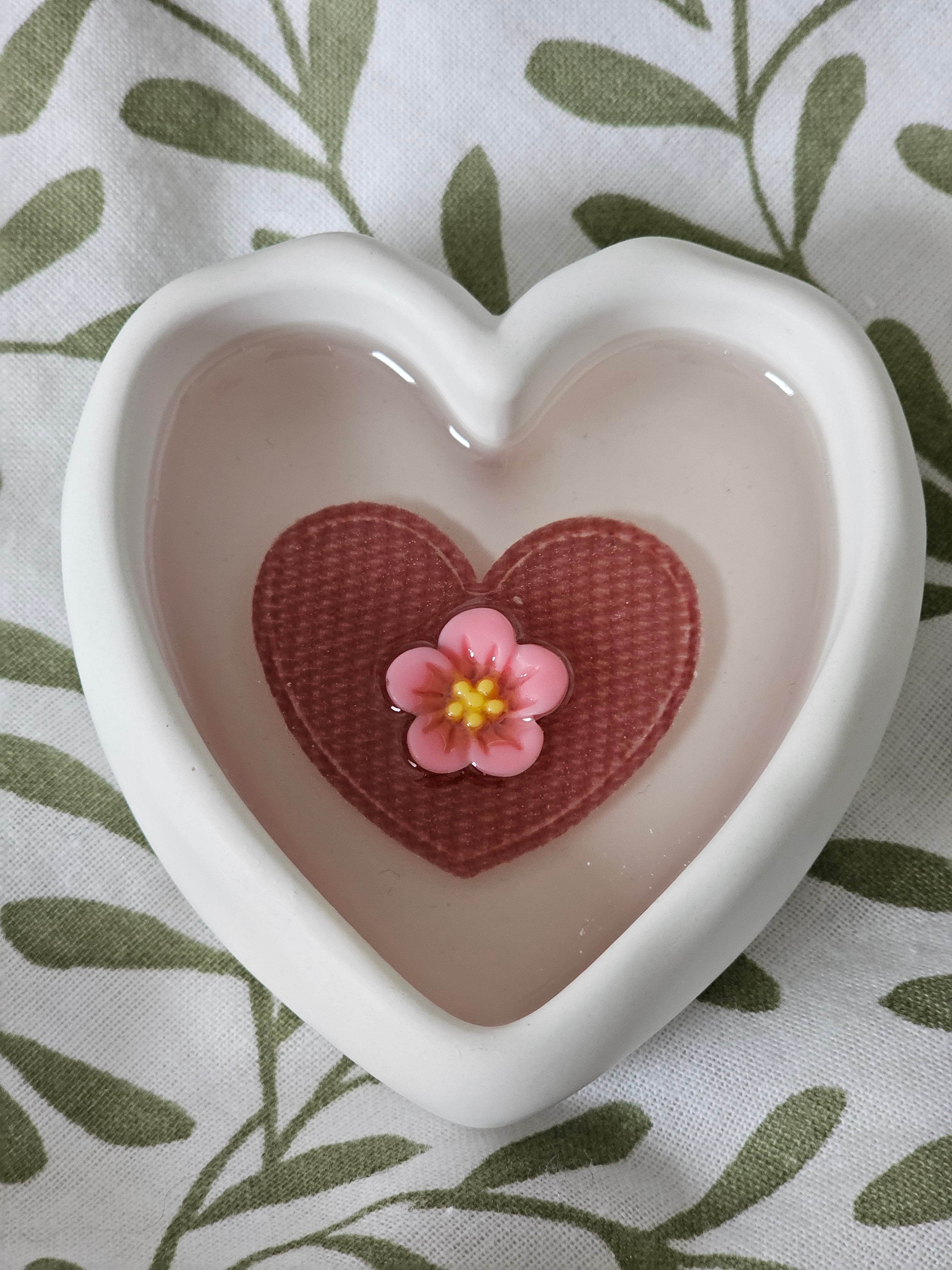 Pots à bijoux cœur originaux ! Vide-poche mignon fait main – Idée cadeau originale