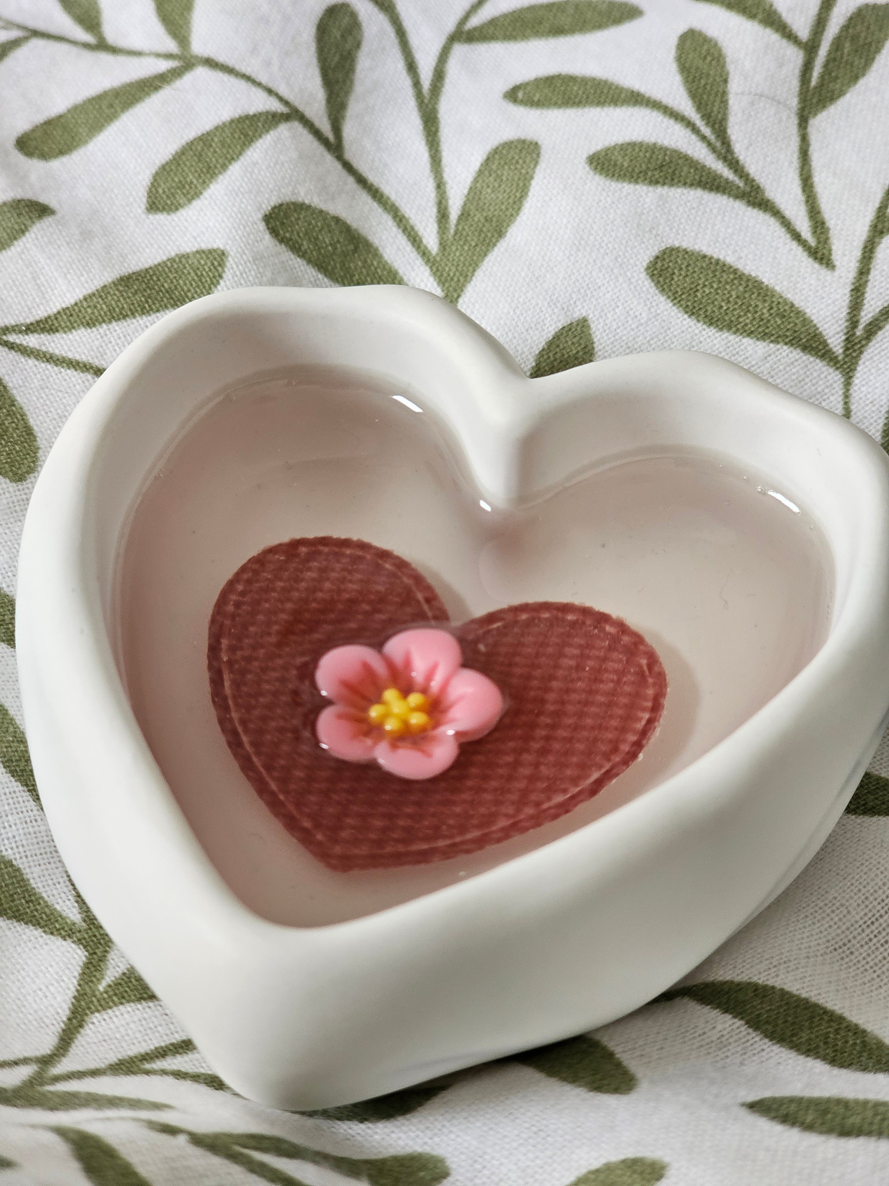 Pots à bijoux cœur originaux ! Vide-poche mignon fait main – Idée cadeau originale
