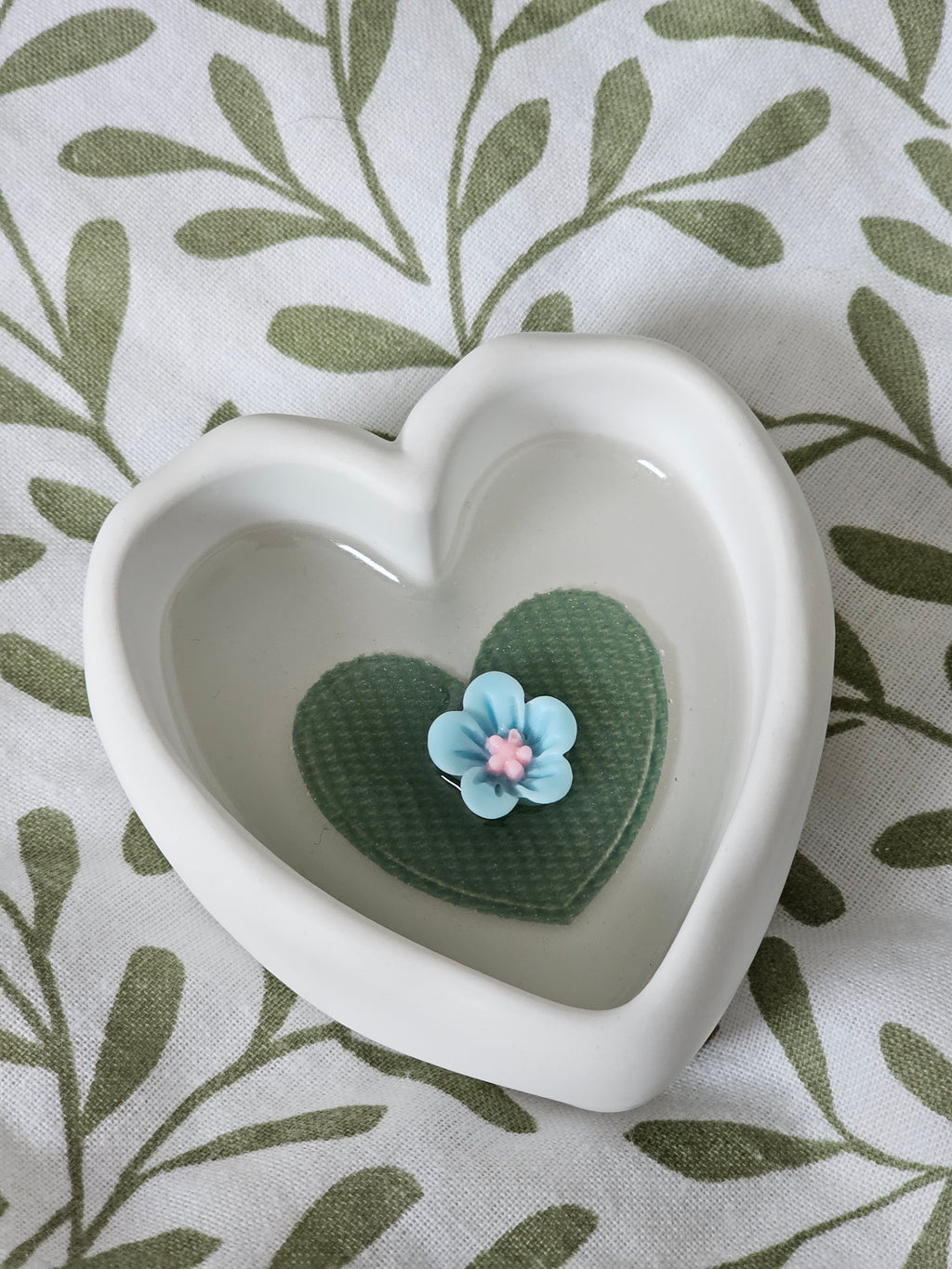 Pots à bijoux cœur originaux ! Vide-poche mignon fait main – Idée cadeau originale